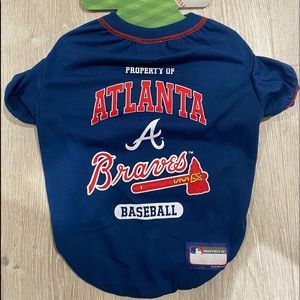 Atlanta Braves Dog T-Shirt